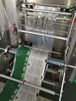 Packed cooking oil ready for distribution